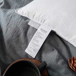 ELIYA 2026 Nouvelle Arrivée Best-seller Rembourrage Écologique 70% Duvet de Canard Housse en Lin Couleur Blanche <span class=keywords><strong>Oreiller</strong></span> 1-1,5Kg - Product Image 4