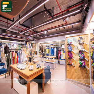 ราวแขวนเสื้อผ้าแบบหลายรางสำหรับจัดแสดงสินค้าในร้านค้าปลีก - Product Image 2