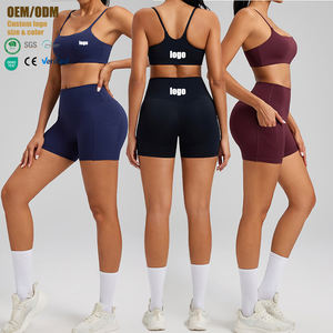 Conjunto Deportivo de Yoga 2 Piezas <span class=keywords><strong>para</strong></span> Mujer, Transpirable, con Bolsillos, Ajustado, <span class=keywords><strong>para</strong></span> Correr al Aire Libre, 2026 - Product Image 1