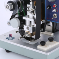 Machine d'emballage électrique semi-automatique pour emballages en papier et en plastique, imprimante à code chaud, machine de codage de date à ruban