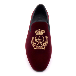 <span class=keywords><strong>Zapatos</strong></span> de vestir de ante para <span class=keywords><strong>hombre</strong></span>, mocasines de <span class=keywords><strong>terciopelo</strong></span> bordados, informales, personalizados, de fábrica - Product Image 4