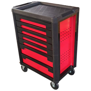 7 Drawers Heavy Duty Warehouse Garage Repair Shop <strong>Keyed</strong> <strong>Locking</strong> System Removable Tool Trolley Rolling Tool <strong>Cabinet</strong> With Wheels - Product Image 4