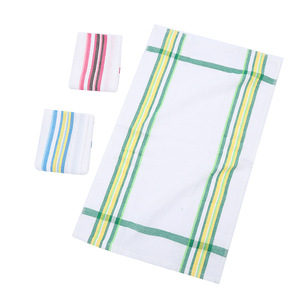 Paño de cocina a cuadros de 38x64 cm, rectangular, absorbente, de poliéster y algodón grueso, para uso en la cocina. - Product Image 5