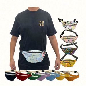 Riñonera de Poliéster Personalizable con Patrón Bordado, Regalos Empresariales para Viajes, Deportes, Correr, Cierre de Cremallera - Product Image 1