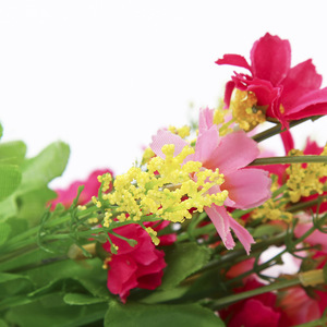 Vente directe usine – Fleurs artificielles en soie réalistes, petites marguerites à <span class=keywords><strong>7</strong></span> tiges, faites à la main, pour la vente en gros, longue durée - Product Image 4