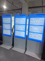 Support au sol Signalisation numérique et affichage Android WIFI IPS Écran tactile Kiosque Intérieur FHD LCD Lecteurs d'affichage publicitaire intelligents