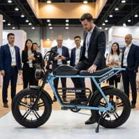 Vélo électrique personnalisé en couleur, prix direct usine avec options de logo OEM, idéal pour les foires commerciales et les réunions d'acheteurs