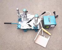 Machine de soudage manuelle pour les coins des fenêtres en PVC et UPVC, pour l'assemblage des cadres de fenêtres et de portes