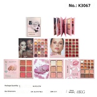 Palette de maquillage Flip Book 78 couleurs Cos Stage Tout-en-un