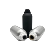 Flacon en aluminium de haute qualité pour cosmétiques et parfums, 150 ml, 200 ml, 250 ml, 500 ml, 1000 ml, flacon cosmétique en aluminium pour huiles essentielles