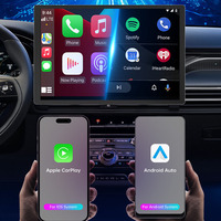 13 "pulgadas 2 Din coche Android Radio Estéreo reproductor de vídeo GPS 2DIN Universal CarPlay Auto Multimedia serie