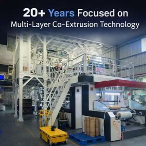 Película de Tubo al Vacío Coextruida Simétrica de Siete Capas PA/PE, Corte a Medida, para Fabricación de Bolsas, Transparente, Lisa, EVOH Imprimible, para Alimentos - Product Image 4