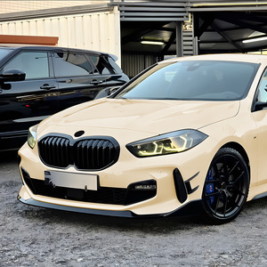 Bmw 1 Series F40 Front Lip Splitter Piano Black Carbon Fiber Texture ABS Body Kit 2019-2024 - Product Image 3