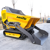 Mini-dumper sur chenilles auto-chargeur 500kg 800kg, approvisionnement direct usine, prix compétitifs