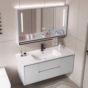 חדר אמבטיה באיכות הטובה ביותר ארון שמנת <span class=keywords><strong>42</strong></span> אינץ 'חדר אמבטיה עם דימיסטר צד - Product Image 2