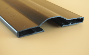 Profils en plastique UPVC pour extérieur, durables, écologiques, pour la construction d'hôpitaux, rail de fenêtre latérale, design moderne - Product Image 2