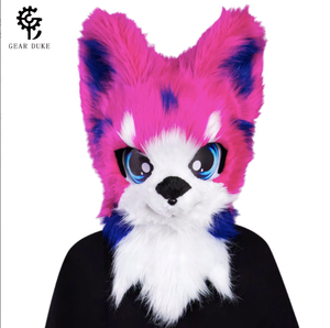 Accessori per Costumi di Halloween per Cani e <span class=keywords><strong>Lupo</strong></span>, Maschera in Peluche e Pelliccia Sintetica, Spedizione Internazionale - Product Image 4
