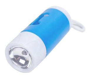 Promocional personalizado biodegradable plástico LED linterna perro forma mascota caca bolsa de basura dispensador con antorcha - Product Image 2