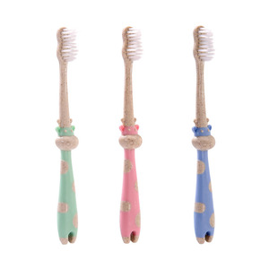 Cepillo <span class=keywords><strong>de</strong></span> dientes <span class=keywords><strong>de</strong></span> plástico desechable para niños, material <span class=keywords><strong>de</strong></span> paja respetuoso con el medio ambiente para <span class=keywords><strong>Hotel</strong></span> - Product Image 3