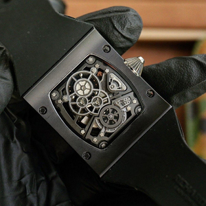 Unique Brand Designed Mechanical <b>Watch</b> 017 with Ceramic case Tourbillon Movement and <b>Rectangular</b> <b>Watch</b> - Product Image 5