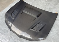 Capot en fibre de carbone pour Subaru Impreza WRX/STI 9ème génération 2006-2007, couvre-moteur, capot avant, kit carrosserie