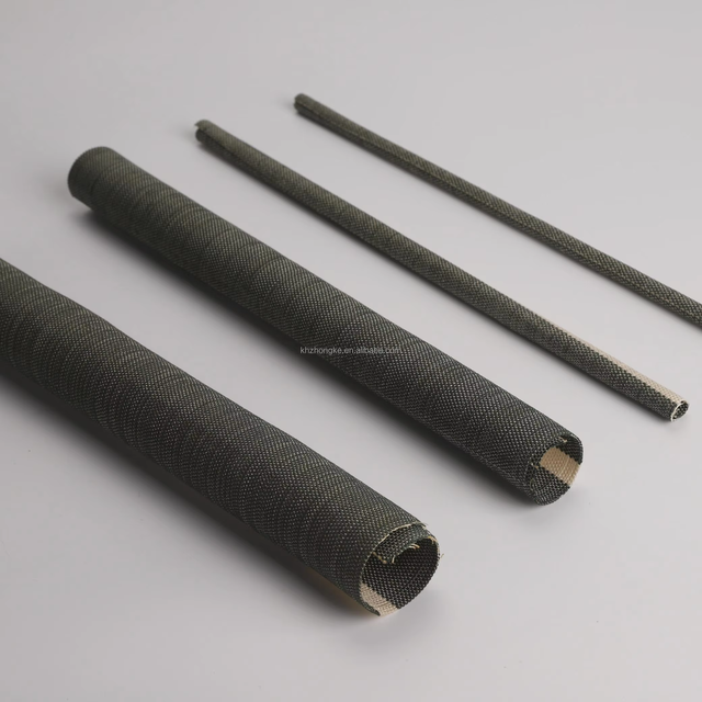 Advanced Hybrid Protection with Peek and Meta-Aramid Open Braided Sleeving for Wholesales