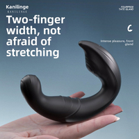 Ferngesteuerter Prostata-Massager mit APP Kabelloser Tragbarer Analplug für Männer Erwachsenen-Sexspielzeug für Paare