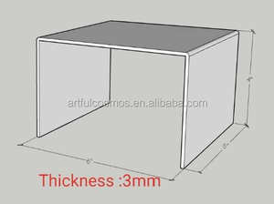 Nuevos niveles personalizados, elevadores de exhibición de acrílico transparente, soporte para cupcakes, maquillaje, estante de exhibición de acrílico para organizar y decorar - Product Image 6