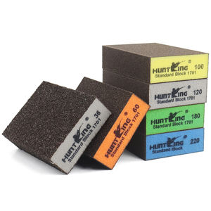 Bloc de ponçage à l'oxyde d'aluminium, grain P36-P220, éponge abrasive pour cloisons sèches, tampon à récurer - Product Image 3