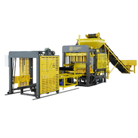 Machine à fabriquer des blocs de béton creux de petite taille Qt4-16 pour la pose de pavés colorés