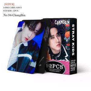 KPOP 55pcs/caja LEEKNOW FELIX <span class=keywords><strong>SOLO</strong></span> Fototarjetas <span class=keywords><strong>HAN</strong></span> Lomo Card Foto Card KPOP Fototarjetas - Product Image 1