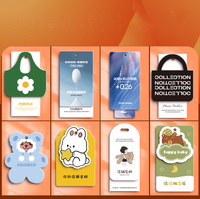 Etiquetas y Etiquetas Colgantes Personalizadas de Fábrica OEM para Ropa, Etiqueta Colgante Ecológica de PVC con Nombre Personalizado para Prendas