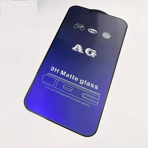Anti Blue <strong>Ray</strong> AG Matte Tempered Glass for iPhone 16 15 13 14 Pro Max <strong>Mini</strong> 9H Glare/Fingerprint Screen Protector - Product Image 6