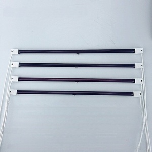 เครื่องทำความร้อนสำหรับเครื่องเป่าขวดพลาสติก, หลอดอินฟราเรดแก้วกึ่งขาว, องค์ประกอบความร้อนควอตซ์สำหรับเครื่องเป่าขวดพลาสติก - Product Image 6