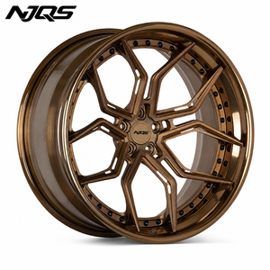 Jantes forgées NJQS 18x9 20x10 21x11.5 20 26 pouces, 2 pièces, en aluminium pour Rx8 745i 5x130 5x114.3 5x120 - Product Image 1