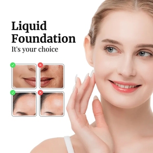 Chất Lượng Cao Bảo Hiểm Đầy Đủ Kem Che Khuyết Điểm Khoáng Chất Lâu Dài Ép Nền Tảng Chất Lỏng Trang Điểm Cơ Sở - Product Image 4