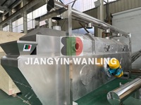 LKH ZG Professionele Groente- en Fruitzaad Continue Droogmachine Trillende Vloeistofbeddroger Hoge Motor Voedselverwerking