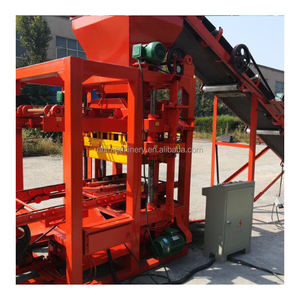 小型ブロック製造機生産ライン QT4-26 高品質金型製造 中空ブロック製造機 - Product Image 4