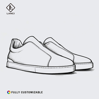 Fabricants de chaussures à marque privée LANCI, chaussures de luxe pour hommes, baskets personnalisées pour hommes, baskets de créateur de haute qualité