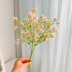 Sens avancé réaliste Aqua herbe gymphes fleurs artificielles faisceau de colle douce accessoires Photo décor à la maison moderne longue durée 3-5 - Product Image 6