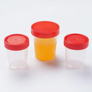 ขวดพลาสติกบรรจุปัสสาวะพร้อมฝาเกลียวขนาด30มล. 60มล. 100มล. แบบใช้แล้วทิ้งสำหรับผู้ชาย - Product Image 3