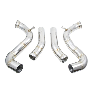 Stainless Steel Downpipe for Mercedes-Benz AMG <strong>C63</strong> C63S W205 4.0T Exhaust <strong>Pipes</strong> for C43 AMG and C Class - Product Image 1