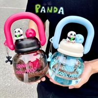 Bouteille d'eau en plastique Panda à grande ouverture, célèbre sur Internet, pour enfants, grande capacité, haute qualité esthétique