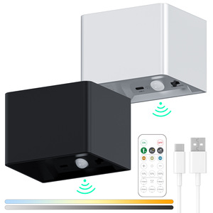 Cross Border Rechargeable Sensor Wall Lamp Led <b>Light</b> Magnetic Night <b>Light</b> <b>For</b> <b>Bedroom</b> Hallway No Wiring Required - Product Image 3