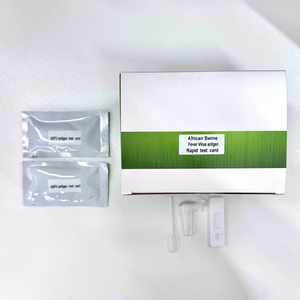 Test Rapido a Cassetta per l'Antigene del Virus della <span class=keywords><strong>Diarrea</strong></span> Epidemica Suina, Strisce Veterinarie, Kit da 40 Test per Uso Commerciale e Domestico - Product Image 1