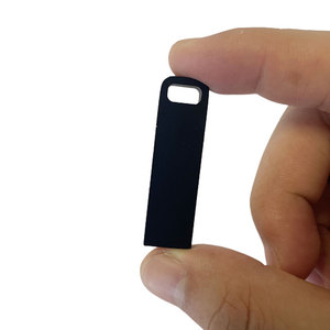 Mini USB Flash Drive 2.0 16GB Metal Memory Stick Free Laser Logo Black Gold Silver Rose Gold