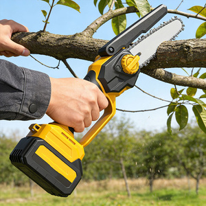 Outils de jardinage multifonctionnels sans fil : sécateur télescopique, cisailles, taille-haie, mini-tronçonneuse - Product Image 4