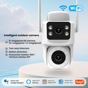 ชุดกล้องรักษาความปลอดภัยระบบ WiFi อัจฉริยะทำงานร่วมกับ <span class=keywords><strong>alexa</strong></span>/google Human Detection hullt HD Night Vision - Product Image 5