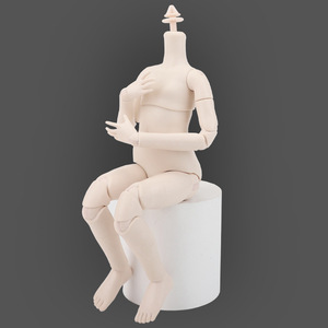 Poupée articulée blanche de 30 cm avec 22 points de connexion, tête amovible, jouet transfrontalier en carton plastique - Product Image 3