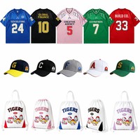 Ensemble Cadeau Promotionnel en Gros : Kit de Vêtements Personnalisés, Maillot de Sport, Casquette Brodé, Sac Fourre-Tout en Toile de Marque – Article Promotionnel